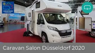 FIRST TIME BUYER Campers 2021 range: Motorhome, camper van, caravan at Caravan Salon Düsseldorf 2020