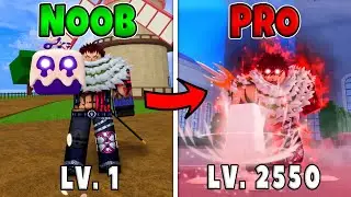 Noob to Max as Katakuri and Awakening Dough in Blox Fruits!