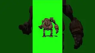 Battle Robot Green Screen video effects overlay #greenscreeneffects #chromakey #greenscreen