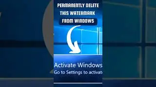 How to Remove Activate Windows Watermark for FREE Permanently from Desktop | 