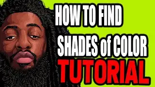 HOW TO FIND SHADES OF COLOR ( ADOBE ILLUSTRATOR )