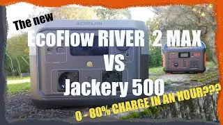 The EcoFlow RIVER 2 MAX, Jackery, watch out!! Is this the Best portable power station under 1 kwh?