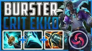 CAN WE MAKE THIS CRAZY CRIT EKKO BUILD WORK?! - Crit Ekko Jungle | Season 14 LoL