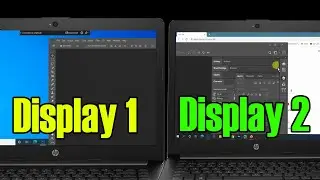 How to use a second Windows 10 Laptop as an Extended Display