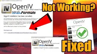 How to install OpenIV | installation has been cancelled FIXED IN 2023