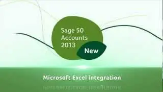 Sage 50 Accounts - Microsoft Excel Integration