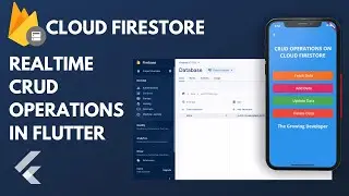 Flutter Tutorial - Cloud Firestore🔥 | Flutter Firestore CRUD | Flutter Firestore Tutorial