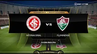 INTERNACIONAL X FLUMINENSE LIBERTADORES 2023 PES 2017 ATUALIZADO 2023 PATCH BMPES