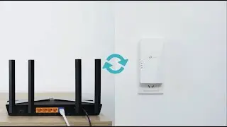 Set Up TP-Link Range Extender via WPS Button (RE500X, etc.)