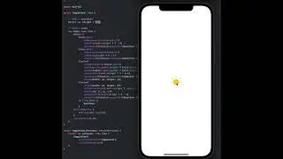 Animated Toggle View created using SwiftUI framework
