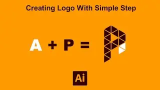 How to create a letter logo using adobe illustrator | tutorial abstract logo design