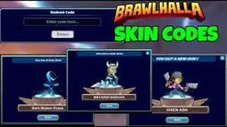 FREE REDEEM CODES TO REDEEM IN BRAWLHALLA 5/FREE CODES/ (LEGIT CODES 100%)