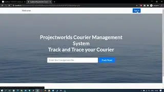 Courier Management System Project in PHP