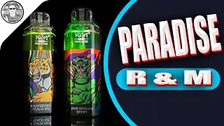 Одноразки R&M Paradise 8000 Monster 6000 Rasta 5500