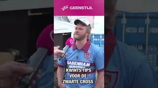 Peter Kwint geeft tips wat te zien en te horen op de zwarte cross