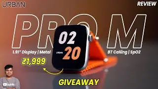 Urban Pro M Smartwatch Review - You Wont Believe What it Can Do!