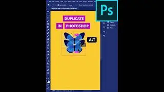 ✔ Duplicate Objects | Photoshop Tutorial