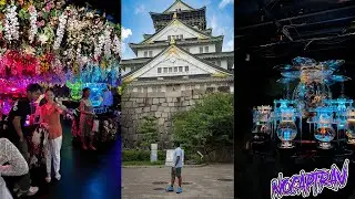 Japan Art Aquarium Museum and Osaka Castle