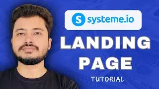 🔥 Systeme.io Landing Page Tutorial 2024 (How To Create A Landing Page With Systeme.io)