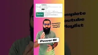 Power BI Complete Playlist on codanics youtube channel in urdu hindi