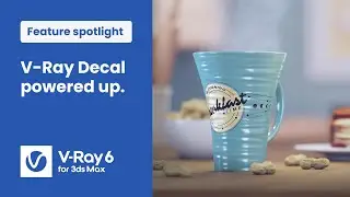 V-Ray for 3ds Max  — Projecting Decals on curved objects and blending surface details