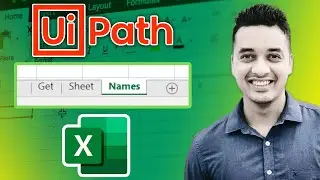 UiPath: Get All Sheets Names in Excel