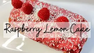 This Raspberry Lemon Cake is SO Delicious and Super Easy to Make!