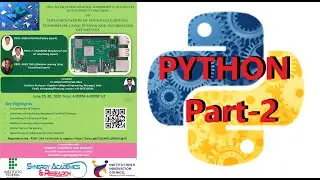 Python Programming Part 2 || Day 3 ||  Studies Studio