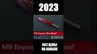 2022-2023 M9 Bayonet Blue Blood  #standoff #standoff2 #стандоф