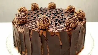 Ferrero Rocher Cake #cakes#ferrero_rocher #ferrerorochercake #cakerecipe #cake