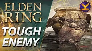 Elden Ring - Tough Enemy - Alexander, Warrior Jar - Crumbling Farum Azula