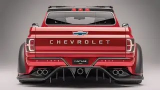 2025 Chevrolet Vintage Pickup - Classic Style Meets Modern Engineering!