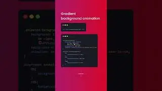 Create this CSS Gradient Background Animation | CSS animation 👩‍💻