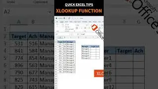 #shorts | XLOOKUP Function in Excel