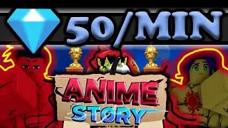 How to get 3,000 GEMS/Hour in Anime Story (AFK Method Included)