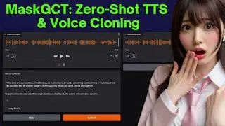 MaskGCT: Zero-Shot TTS  Google Colab Tutorial