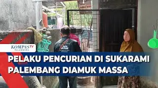 Aksi Pencurian Gagal Total di Sukarami Palembang, Maling Kena Batunya