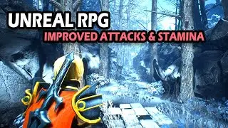 Improved Attacking, Stamina and Enemy Health Bar | Unreal Engine Action RPG Tutorial Series