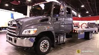 2020 Hino L6 - Walkaround - Flat Bed Truck Exterior Interior Tour