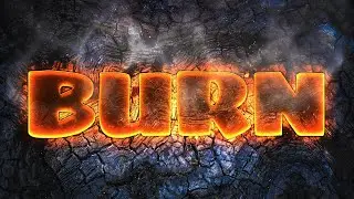 How to Create a Smoldering Text Effect in Photoshop CC | Burn Text Effect