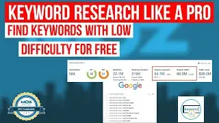 Keyword Research Tutorial - Advanced SEO Keyword Research