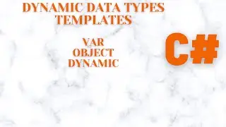 C Sharp Part13||Dynamic Data Types||var||dynamic||object||templates||Ravinder Gattu||Gattu Tutorials