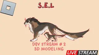 NEW CREATURE SURVIVAL? 3D Modeling Livestream Dev stream #2