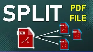 How To Split PDF Pages Into Separate Files (offline) | split pdf file into multiple files