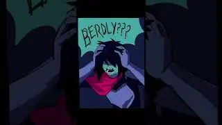 BERDLY?!?!? #deltarune #voiceacting #comicdub