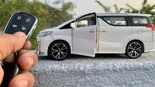 Unboxing of Scale Model Toyota Alphard | Scale 1/24 Model | Die-Cast Collection | Miniature | DIY |