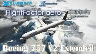 Flight Factor & StepToSky Boeing 757 V2 Extended for X-plane 11