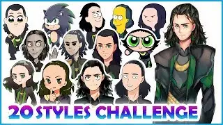 20 Styles Challenge - Speedpaint