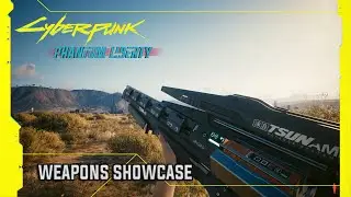 All Phantom Liberty Weapons Showcase - Cyberpunk 2077