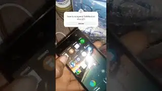 how to suspend TalkBack on vivo y51